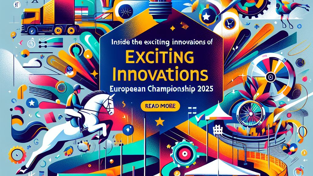 Inside The Exciting Innovations Of Agria FEI Eventing European Championship 2025- just horse riders