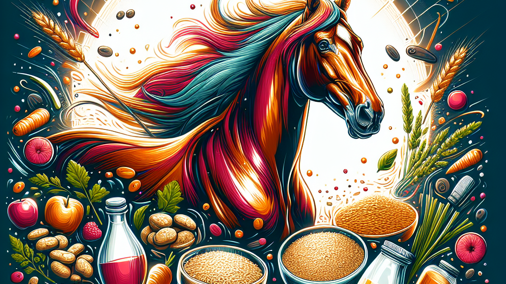 Harnessing Nutrition for Gleaming Horse Coats: An Insightful Guide to Combat Dry Skin and Hair Loss in Horses- just horse riders