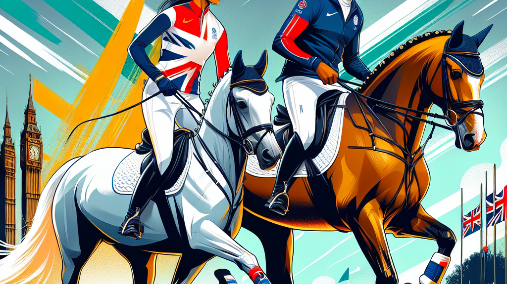 Behind the Scenes of the Luhmühlen Horse Trials: British Equestrians Eyeing Paris 2024 Olympics Spot- just horse riders