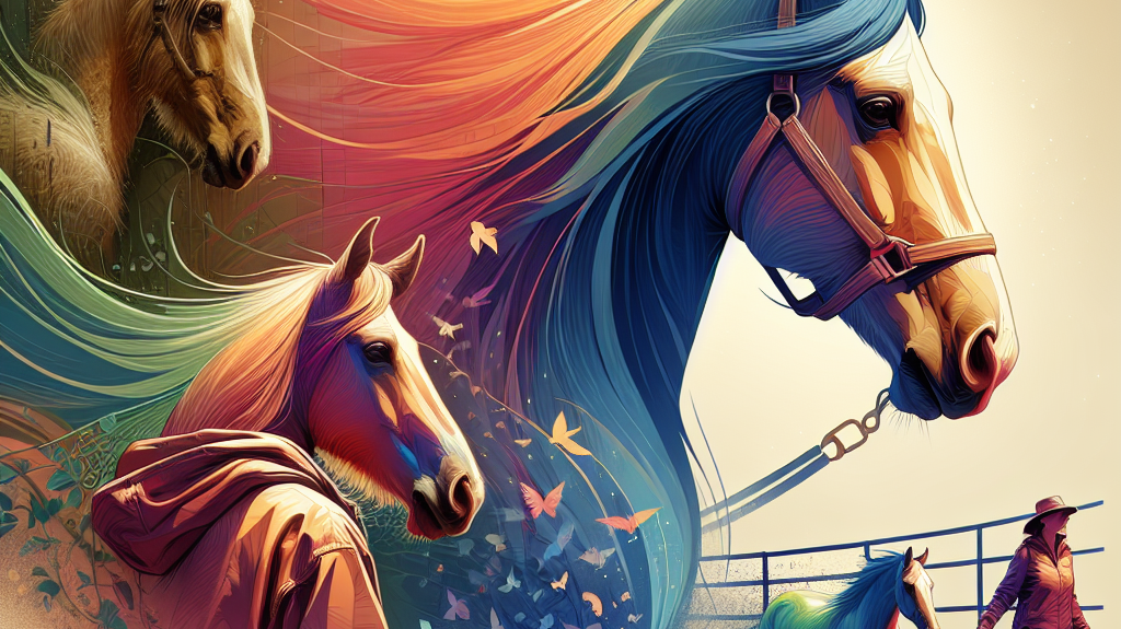 From Neglect To Nurture Clover's Heartwarming Journey Through Equine Rescue- just horse riders