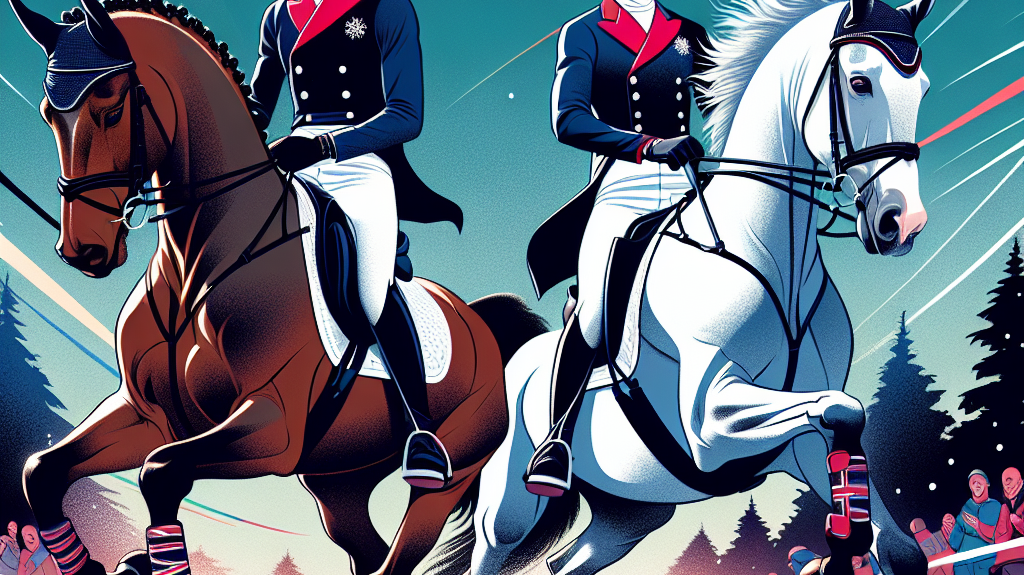 Unveiling Britain's Future Dressage Icons: Keenly Anticipated Showdown at 2024 Winter Championships- just horse riders