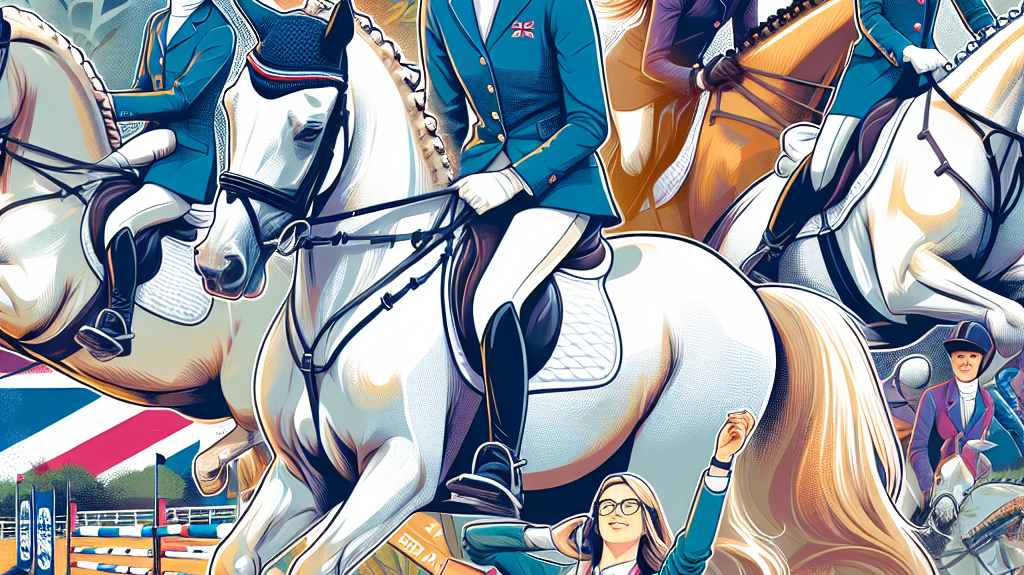 British Pony Riders Claim Team Gold at FEI Pony European Championships: A Tale of Teamwork, Talent, and Triumph- just horse riders