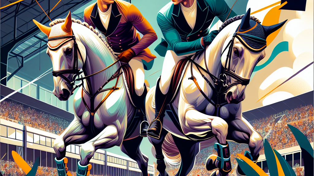 Inside the Philippaerts Sibling Rivalry: Oliver vs Nicola in the Prestigious LGCT Show Jumping Scene- just horse riders