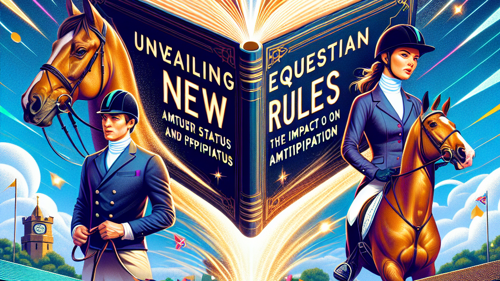 Unveiling New Equestrian Rules The Impact On Amateur Status And Participation- just horse riders