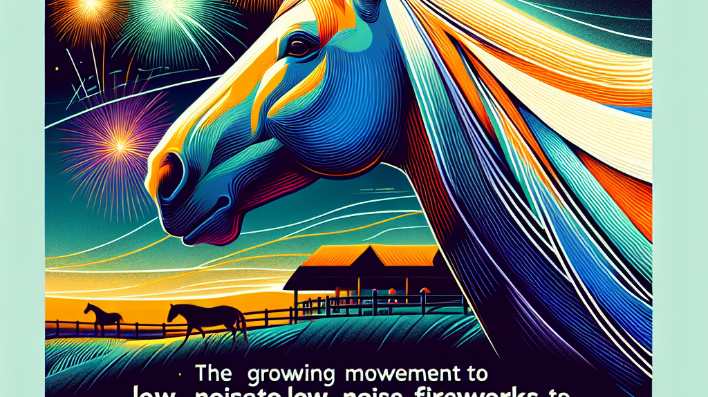 The Growing Movement Towards Low-Noise Fireworks To Protect Equine Welfare- just horse riders
