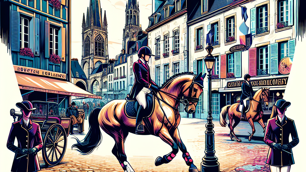 Discovering Dinard A Picturesque French Town Where Equestrian Excellence Meets Timeless Tradition- just horse riders