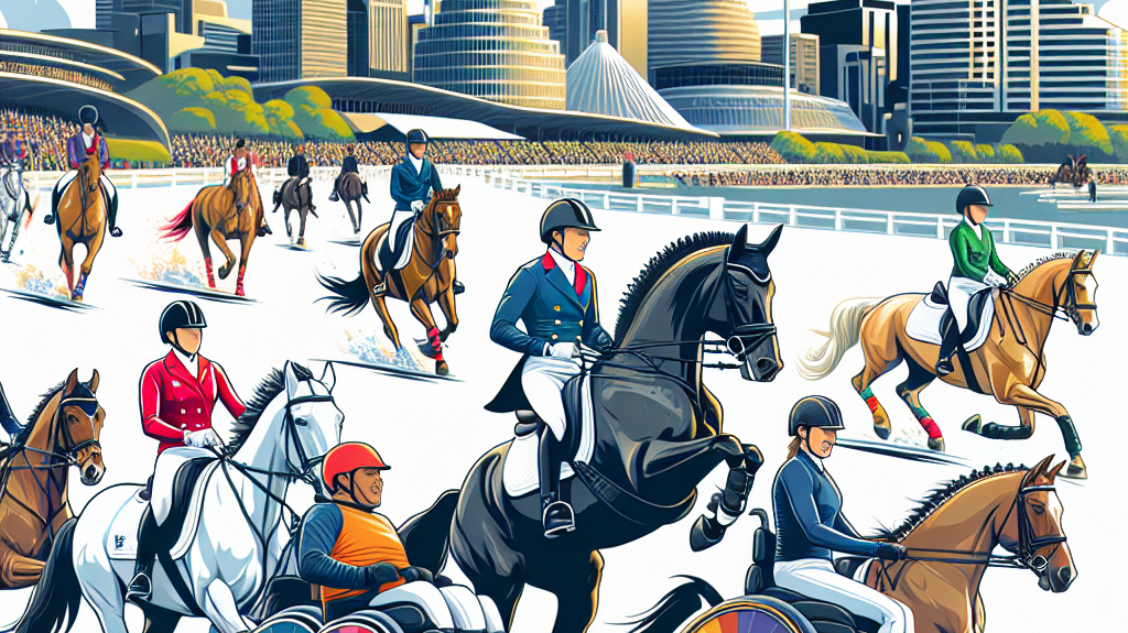 Wellington CPEDI Celebrates Global Para Dressage Talent And Inspirational Resilience- just horse riders