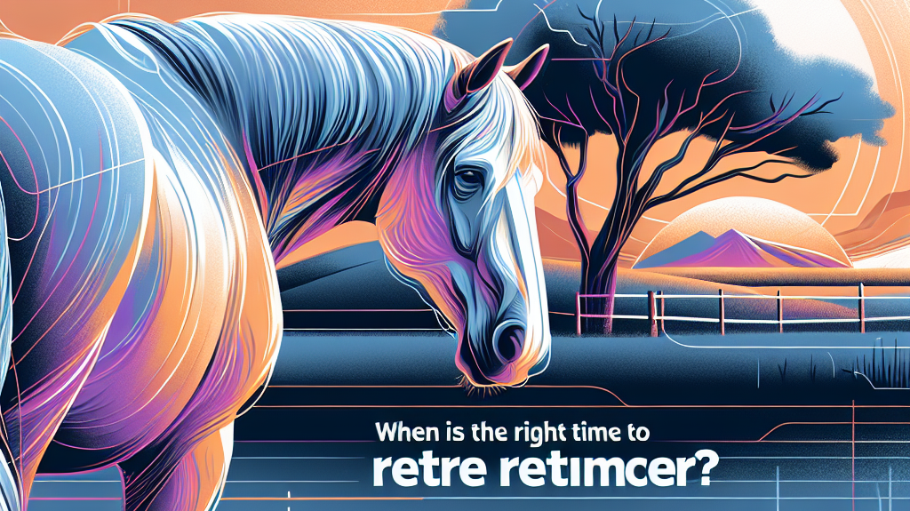 When Is The Right Time To Retire Your Horse? A Guide For Horse Owners- just horse riders