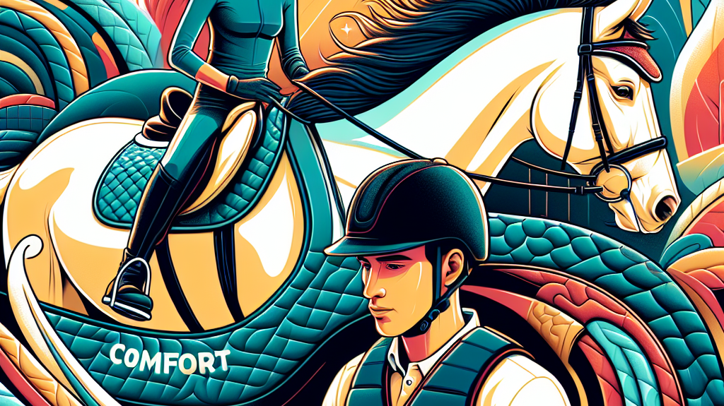 Discover the Comfort and Benefits of Non-Quilted Saddle Pads: A Comprehensive Guide for Riders- just horse riders