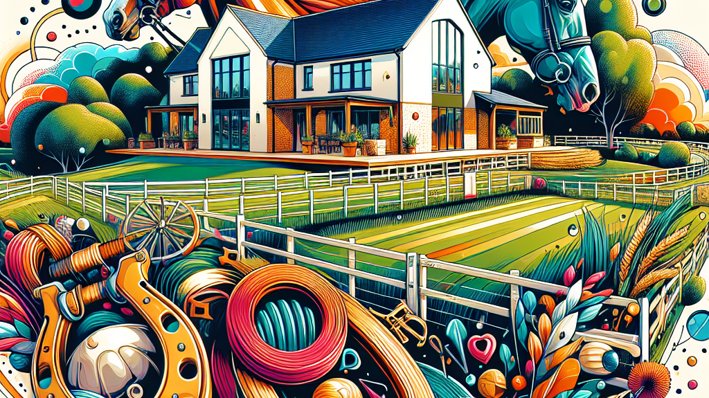 Discover Your Equestrian Dream Home at Greenfields Farm in Essex- just horse riders