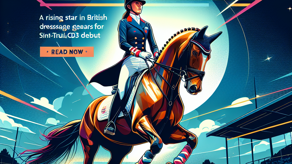 Spotlight on Claudia Davis: A Rising Star in British Dressage Gears Up for Sint-Truiden CDI3* Debut- just horse riders