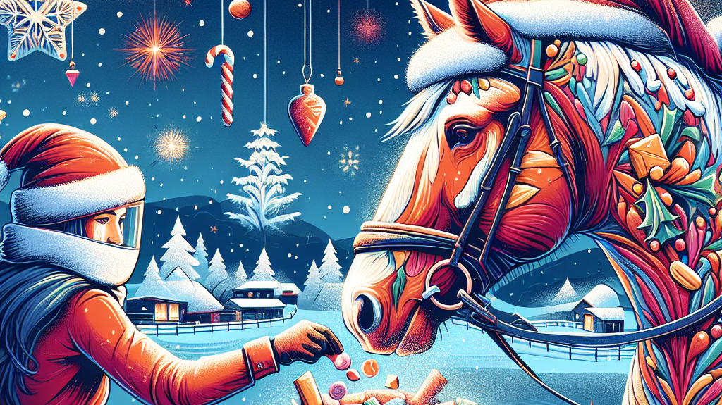 Safely Sharing Holiday Cheer Through Treats With Your Horse- just horse riders