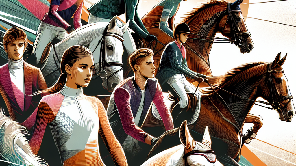 The Vibrant Rise Of Young Stars In Show Jumping- just horse riders