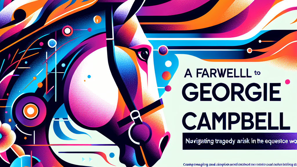 A Farewell to Georgie Campbell: Navigating Tragedy and Risk in the Equestrian World- just horse riders