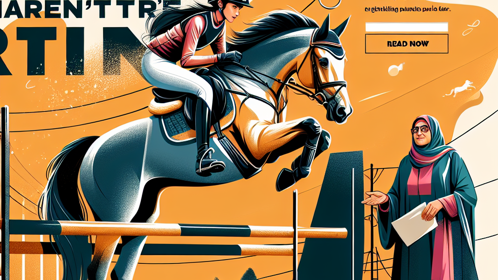 Rising Equestrian Star Rosie Smith: Champions Aren't Born, They’re Trained - By Their Moms!- just horse riders