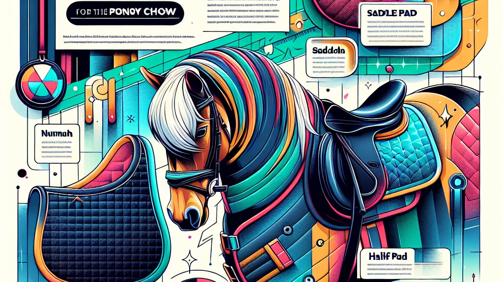 Choosing the Perfect Tack for Your Pony Club Show: A Guide to Numnah, Saddle Pad, and Half Pad Options- just horse riders