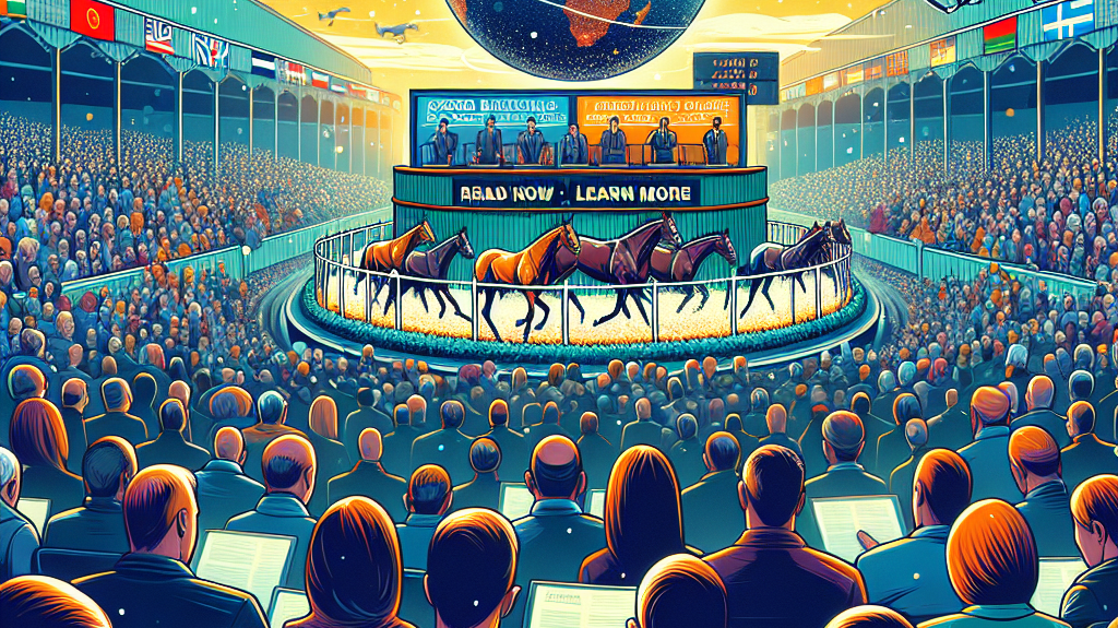 Record-Breaking Events And Global Competition At The Tattersalls December Mares Sale- just horse riders