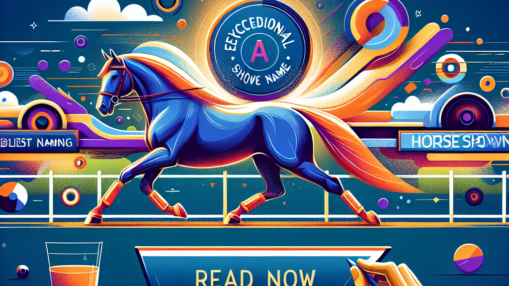 How To Choose The Perfect Horse Show Name: Tips For Unique And Memorable Naming- just horse riders