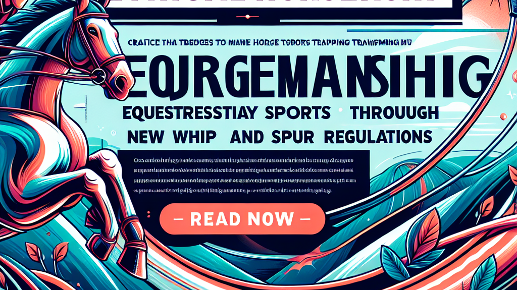 New Whip And Spur Regulations Transform Equestrian Sports Toward Ethical Horsemanship- just horse riders