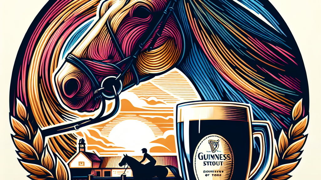 A Heartfelt Farewell Celebrating The Lasting Legacy Of Half A Guinness In Equestrian Heartstrings- just horse riders