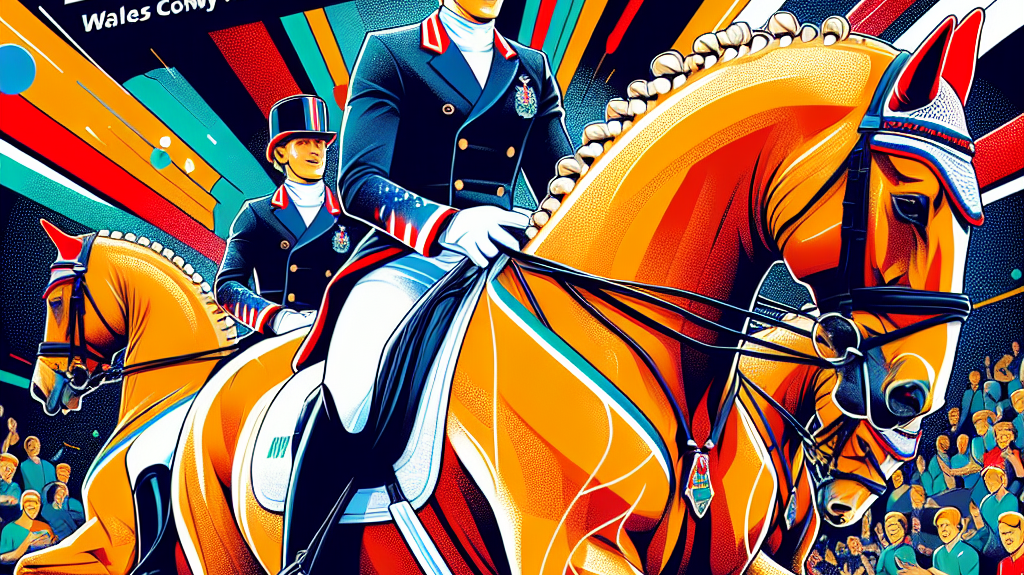 Wales Conwy Team's Historic Dressage Triumph At 2025 Youth Inter Regionals- just horse riders