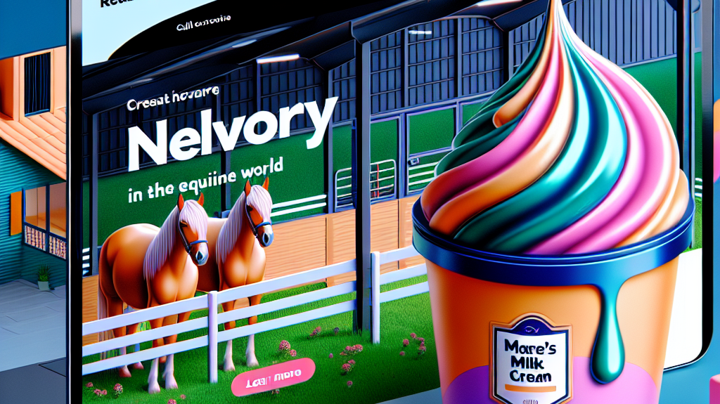 Discover the Latest Innovations in the Equine World from Mare’s Milk Ice Cream to Improved Stabling Solutions- just horse riders