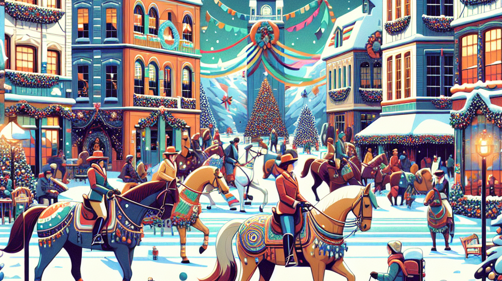 Discover The Delightful World Of Equestrian-Themed Holiday Festivities- just horse riders