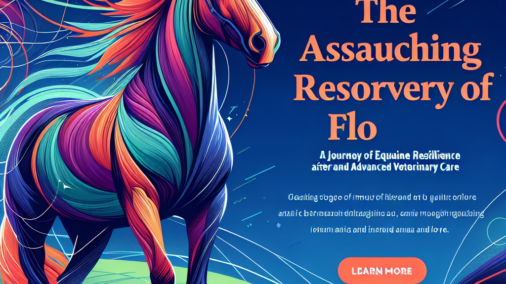 The Astonishing Recovery of Flo: A Journey of Equine Resilience and Advanced Veterinary Care- just horse riders
