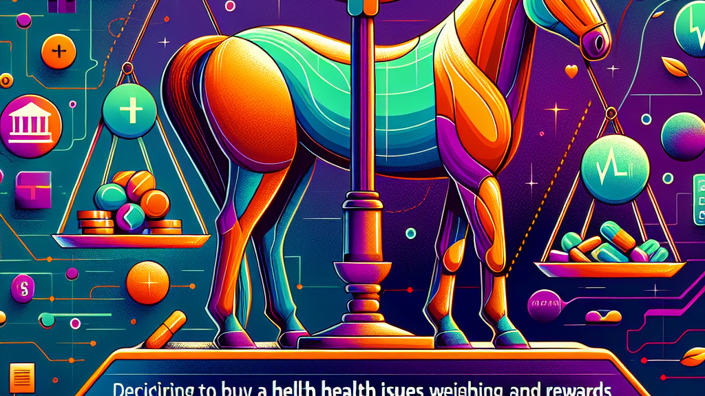 Deciding to Buy a Horse with Health Issues: Weighing Risks and Rewards- just horse riders