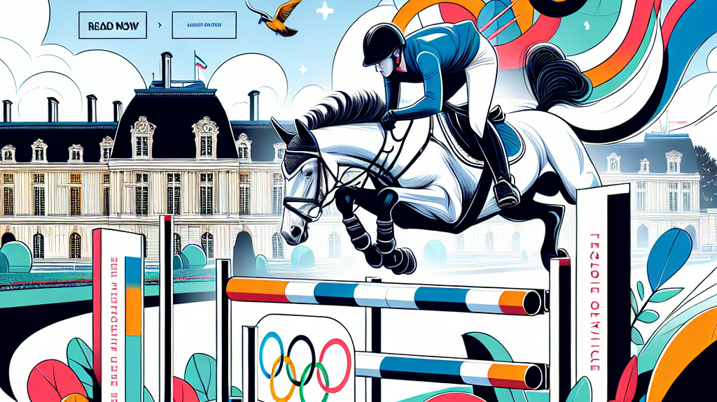 "Overcoming Obstacles: The Resilient Journey to Paris 2024 Olympic Equestrian Venue at Versailles"- just horse riders