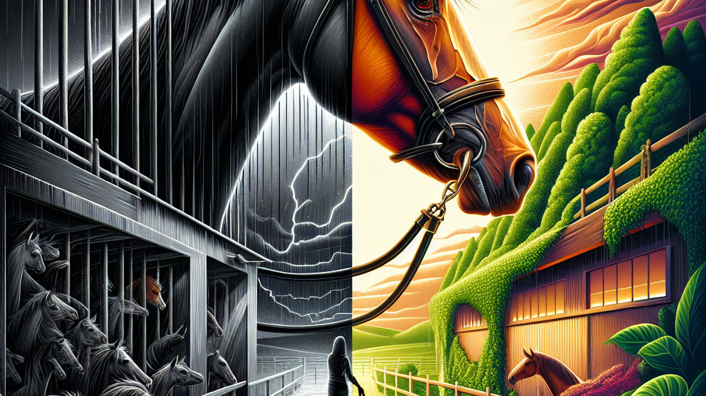 From Slaughterhouse Escape To Sanctuary Survival: Glorious The Mare's Transformation And Call For Legislative Reform- just horse riders