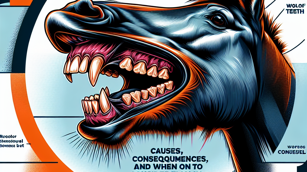 Understanding Wolf Teeth in Horses: Causes, Consequences, and When to Consider Removal- just horse riders