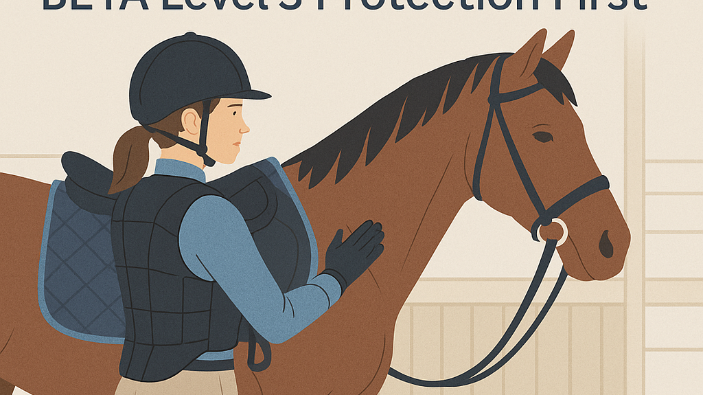 Riding On Blood Thinners: BETA Level 3 Protection First- just horse riders