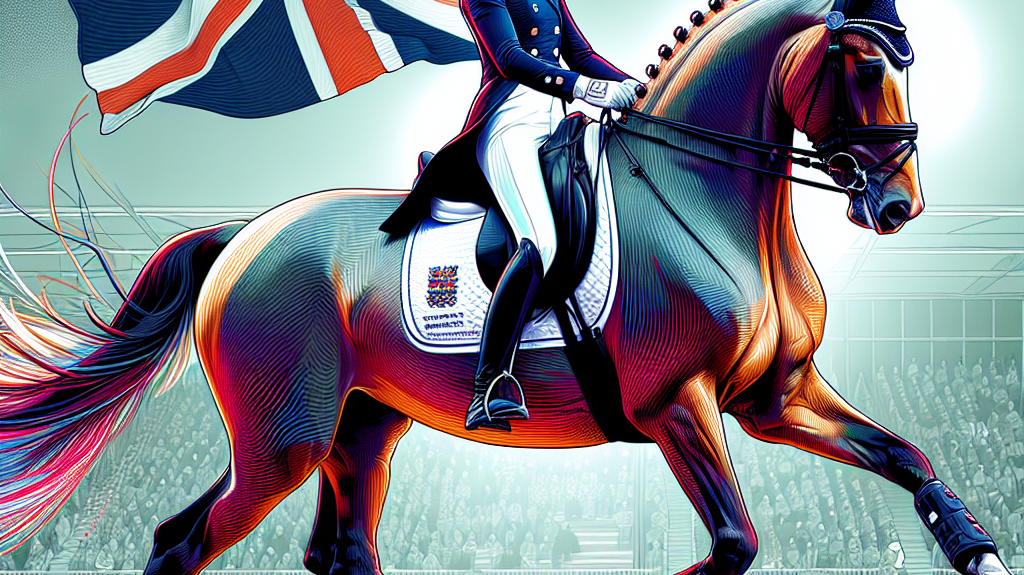 Lottie Fry and Glamourdale's Outstanding Performance Elevates British Dressage at Aachen Dressage Days 2024- just horse riders