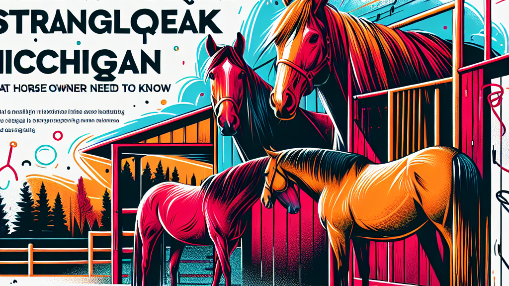 Unraveling The Equine Strangles Outbreak In Michigan: What Horse Owners Need To Know- just horse riders