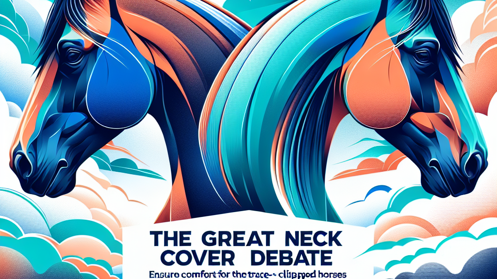 The Great Neck Cover Debate: Ensuring Comfort for Trace-Clipped Horses in Mild Weather- just horse riders