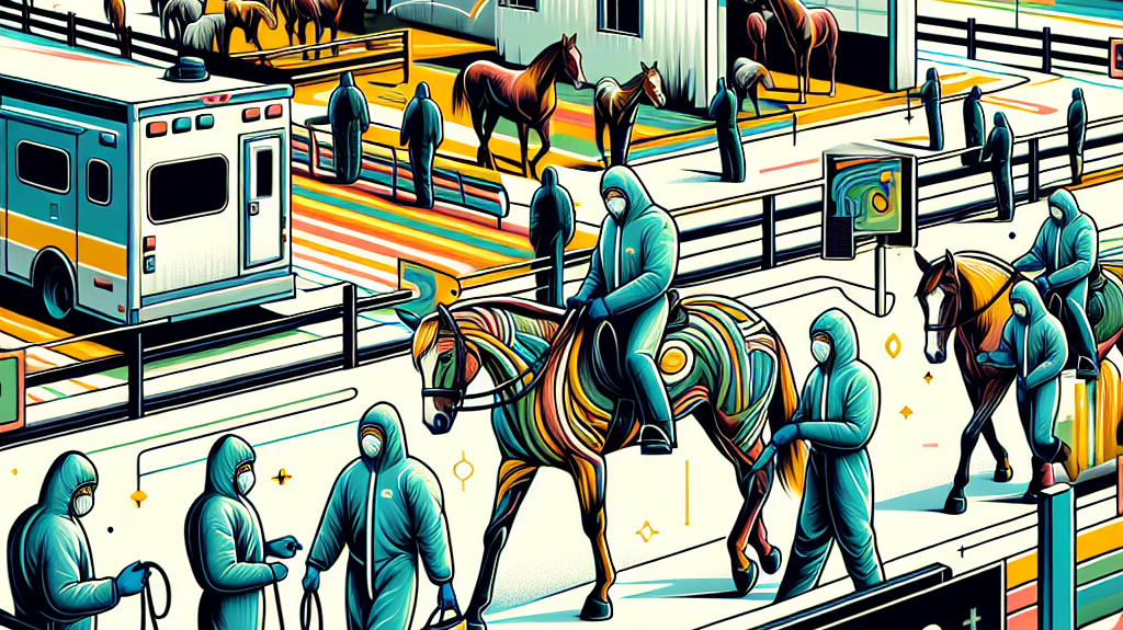 Florida EHV-1 Outbreak Spurs Heightened Biosecurity Measures In Equine Industry- just horse riders