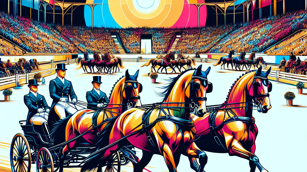 Chester Weber’s Record-Breaking Dressage Performance At The Four-In-Hand World Championship- just horse riders