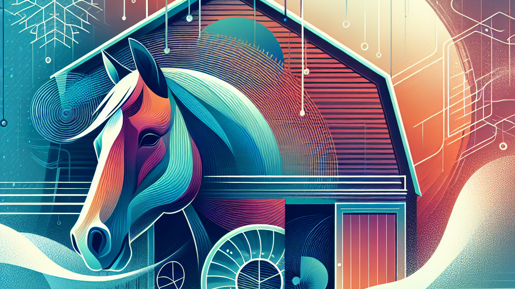 Barn Door Dilemma: Ensuring Optimal Horse Health and Ventilation in Winter- just horse riders