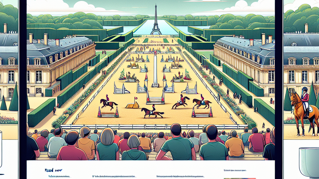 Witness the Majesty of Para Equestrian at Paris 2024: A Historic Event at Château de Versailles- just horse riders