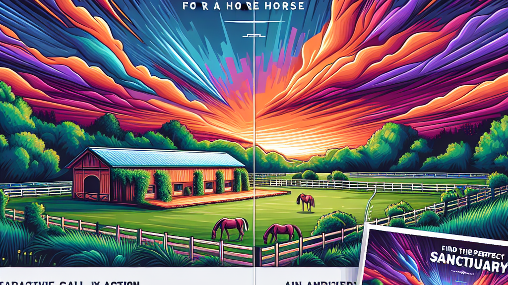 Discovering the Perfect Sanctuary: A Guide to Choosing the Ideal Home for Your Horse- just horse riders