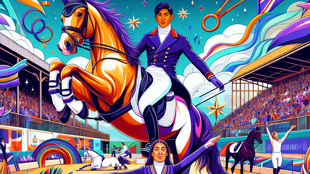 Rising Stars in British Dressage: Success Stories from Major International Competitions- just horse riders