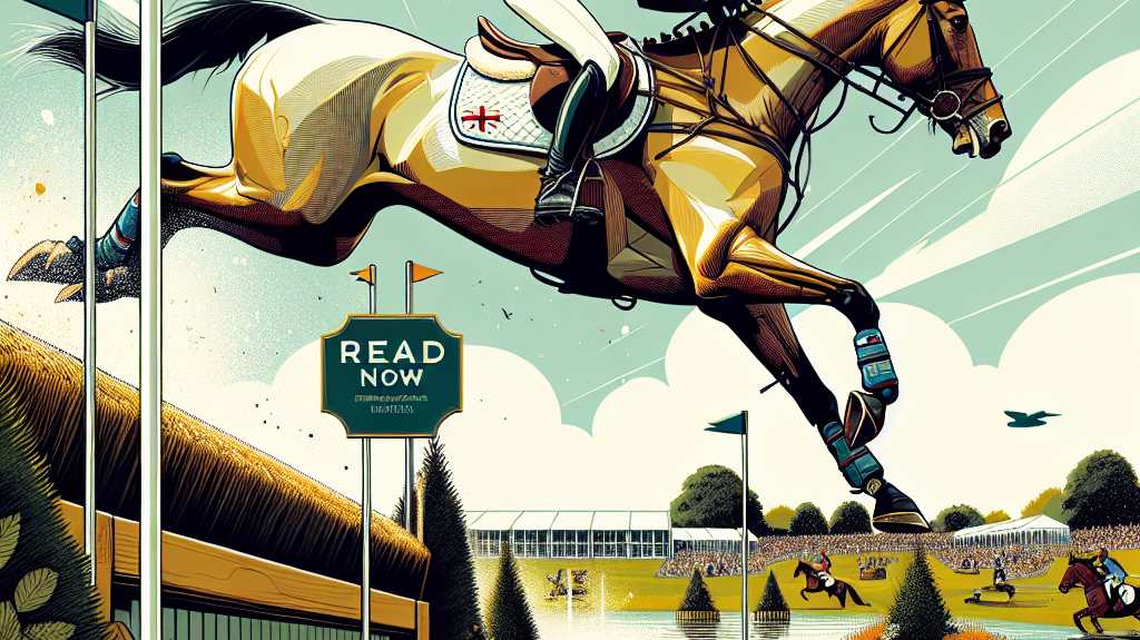 Caroline Powell's Quest For A Historic British Five-Star Double At Burghley- just horse riders