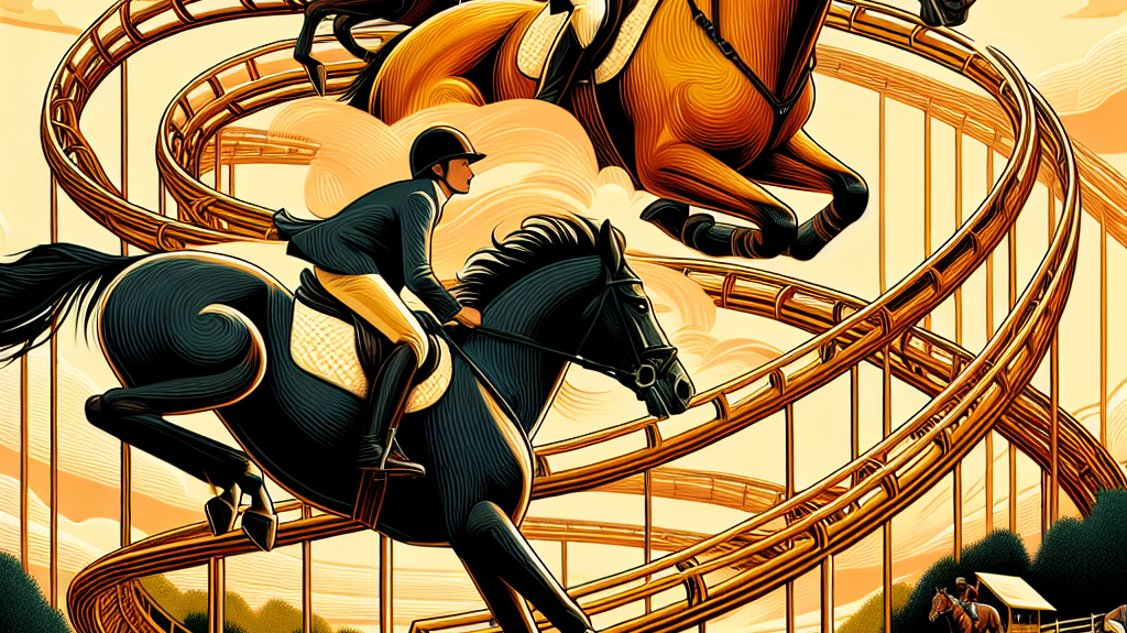 Riding the Highs and Lows: An Inside Look at Tom McEwen and Yasmin Ingham's Rollercoaster Journey at the Kentucky Three-Day Event- just horse riders