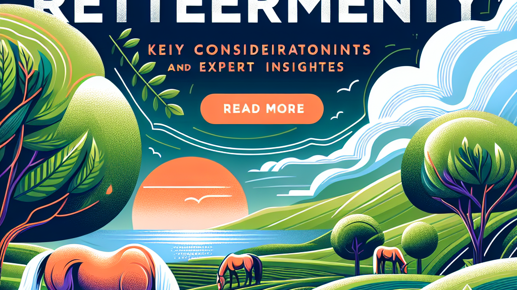 Ensuring A Healthy Retirement For Your Horse Key Considerations And Expert Insights- just horse riders