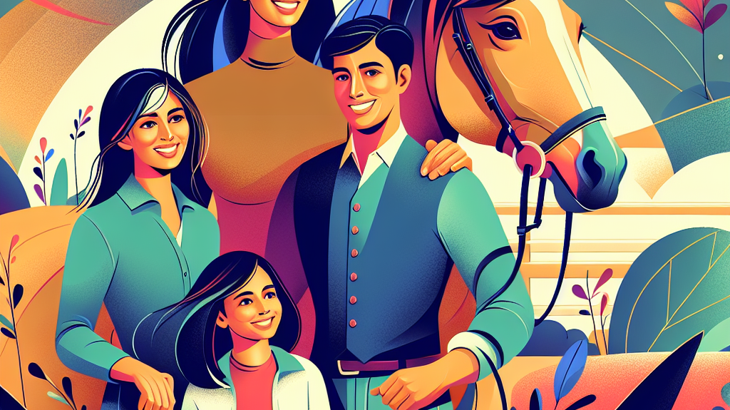 Harnessing The Power Of Horses For Enhanced Family Bonding And Mindful Parenting- just horse riders