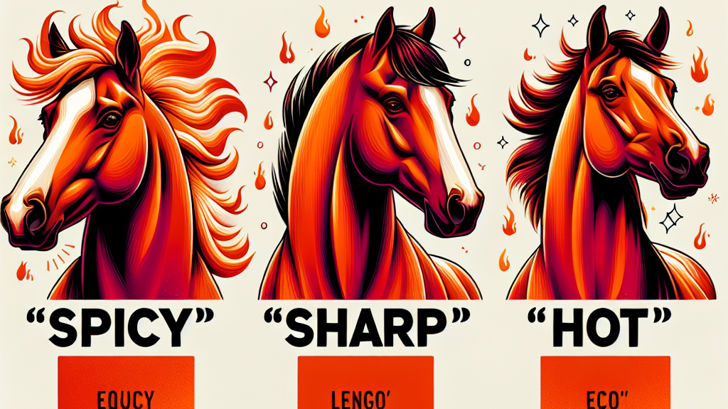 Decoding Equestrian Lingo: The Fascinating World of 'Spicy', 'Sharp', and 'Hot' Horses- just horse riders
