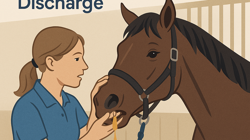 Horse Dental Infection: Act Fast On One-Sided Discharge- just horse riders