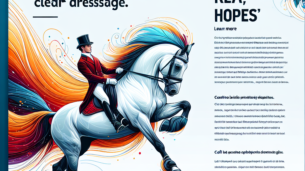Unleashing the Power of Small: The Inspiring Journey of Rascher Hopes in the World of Dressage- just horse riders