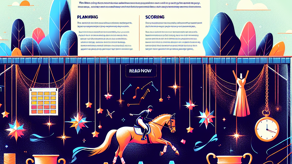 Ultimate Guide to Hosting a Charity Yard Dressage Event: Planning, Scoring, and Prizes- just horse riders